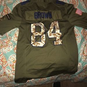 Pittsburgh Steelers Antonio Brown Military Jersey